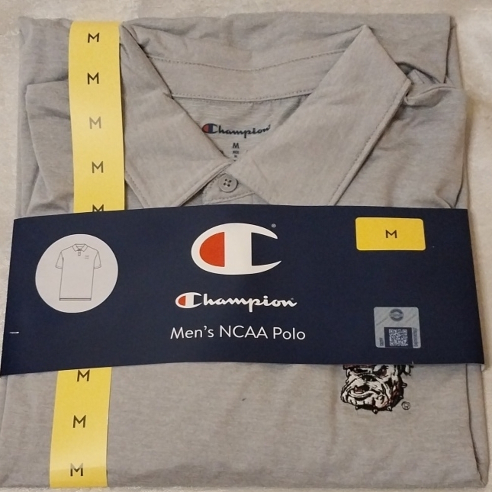 Champion Men’s Light Gray Polo Shirt